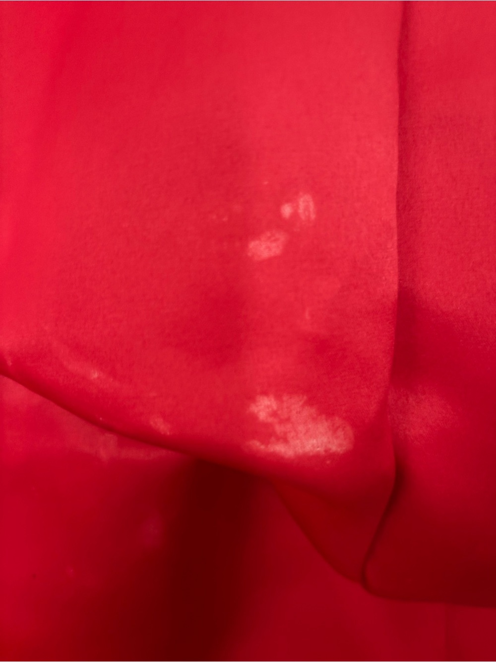 Jessica McClintock Strapless Red Satin Ball Gown Size 12 Y2K Vintage - Picture 4 of 9